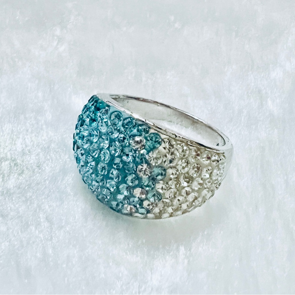 Sterling Silver Ring with Swarovski Elements